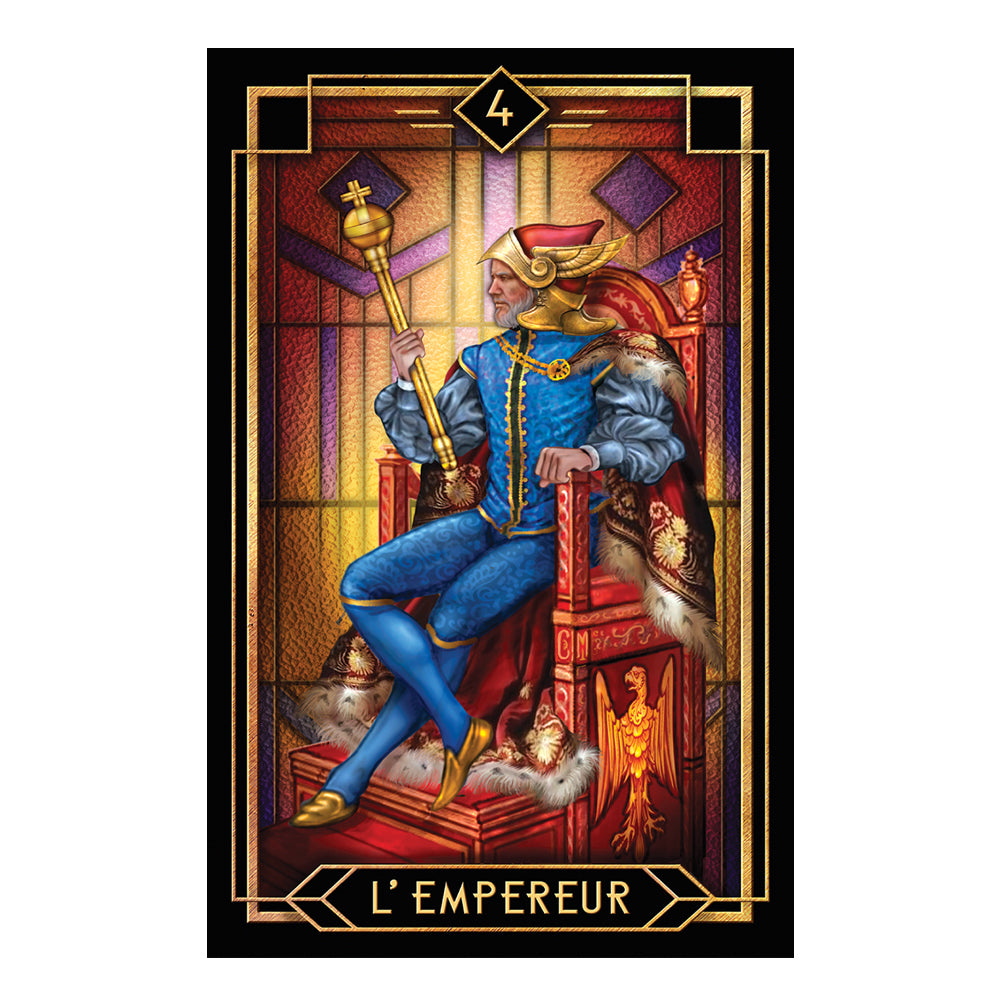 Tarot Decoratif sample tarot card, set C