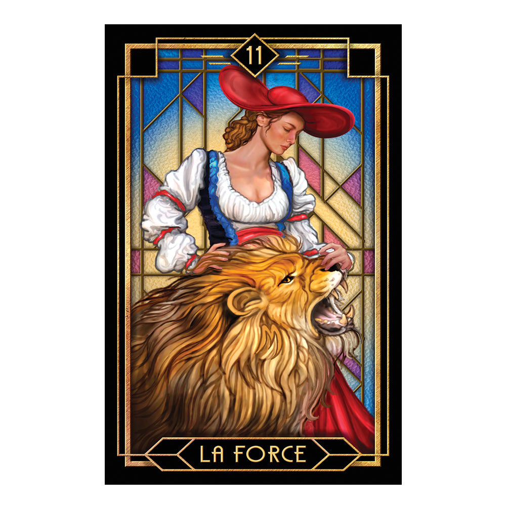 Tarot Decoratif sample tarot card, set D