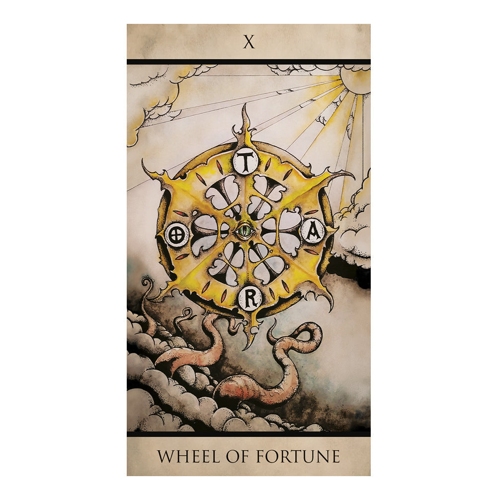 Tarot Nuages sample tarot card, set C