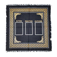 Tarot reading altar cloth for beginners in 18" x 18" size for card readings, table protection, and sacred space setup.