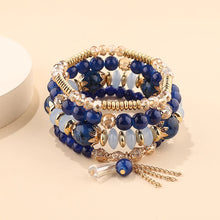 Bohemian Tassel Beaded Bracelet Set tassel bracelet set for daily wear, relaxed boho looks, and accessory layering.