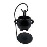 Tealight wax melt ceramic oil burner for wax tart melting, oil warming, and aromatherapy use.