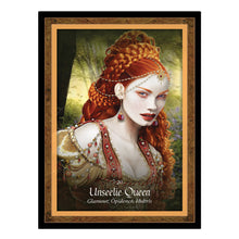 The Faery Forest oracle deck sample card, set F