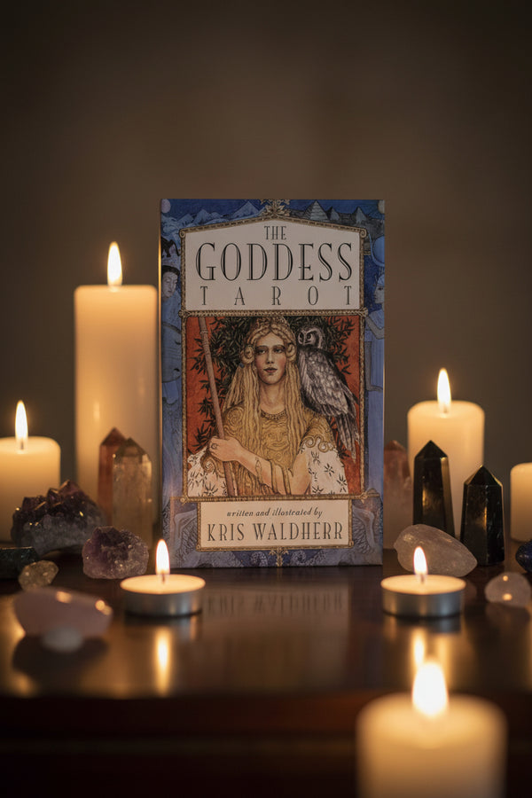 The Goddess Tarot deck sample card, set A
