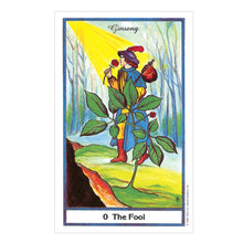 The Herbal Tarot deck sample card, set B