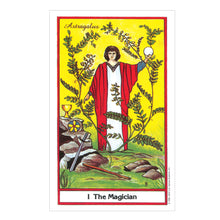 The Herbal Tarot deck sample card, set C