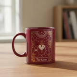 The Lovers Tarot Card Mug, 11oz, front view