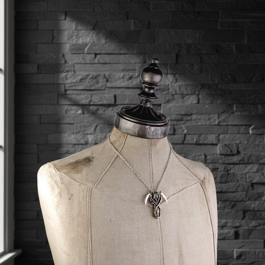 The Reapers Arms Pendant necklace, view D