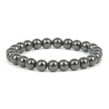 Therapeutic style Magnetic Hematite bracelet beaded jewelry for everyday outfit use, simple wrist styling, and gift-ready wear.