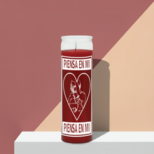 Think of Me 7 day red candle prayer candle for romantic focus, spiritual intention, and candle ritual practice.