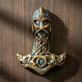 Thors Hammer wall mount, front view
