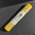 Tibetan Milarepa yellow brocade tube incense sticks