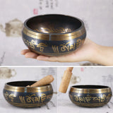 Tibetan Singing Bowl Set handmade sound healing bowl set for chakra balancing, energy work, and spiritual practice.