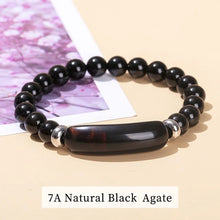 Tiger Eye & Amethyst rectangular bar jewelry bracelet for modern wrist styling, layered looks, and daily wear.