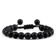 Black Lava Stone & Tiger Eye Crown Bracelet natural stone bracelet for protection, focus, and fashionable daily use.