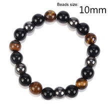 Tiger Eye wellness magnetic bracelet double layer beaded accessory for everyday wear, mindful styling, and holistic fashion use.