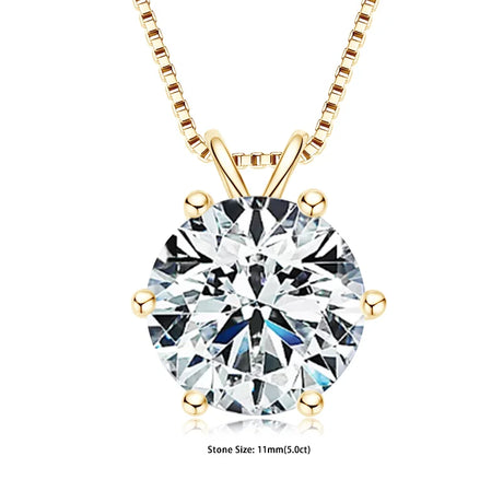 Timeless moissanite solitaire pendant in sterling silver necklace for elegant daily use, formal wear, and keepsake gifting.