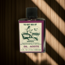 To Get Rid Of Wish Oil ritual oil bottle for spiritual work, cleansing practice, and wish reversal use.