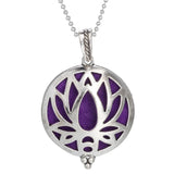 Tree of Life aroma pendant jewelry necklace for diffusing essential oils during daily wear, relaxation, and self-care practice.