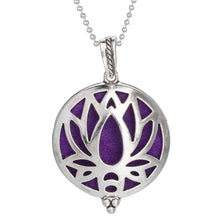 Tree of Life aroma pendant jewelry necklace for diffusing essential oils during daily wear, relaxation, and self-care practice.
