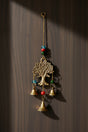 Tree of Life brass wind chime for outdoor garden and porch decor