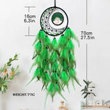 Tree of Life crystal dream catcher wall hanging for nursery decor, peaceful ambiance, and decorative room display.
