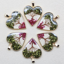 Tree of Life gemstone pendants 6 piece set for DIY necklaces, decorative charm use, and spiritual jewelry collections.