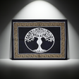 Tree of Life Goddess altar cloth fabric altar covering for spiritual rituals, meditation, and sacred space decoration.