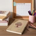 Tree of Life journal decorative hardbound notebook for journaling, creative writing, and artistic expression.