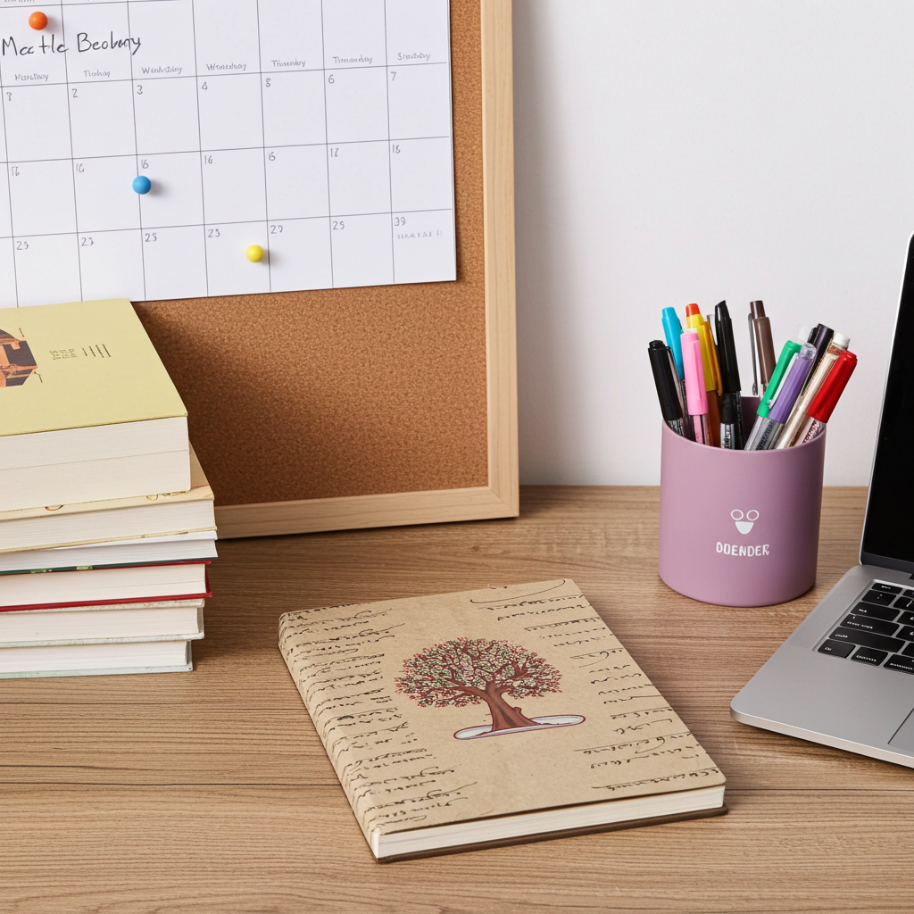 Tree of Life journal with 50 unlined cotton pages for writing, sketching, and personal journaling.