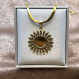 Tree of Life pendant necklace in stainless steel for daily wear, meaningful accessorizing, and casual fashion use.