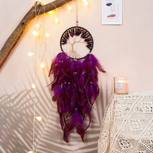 Tree of Life pink bedroom wall accent for sleep space decoration, cozy interior styling, and boho room decor.