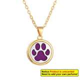 Tree of Life relaxation aroma necklace pendant for wearing essential oils during calming routines and daily self-care.