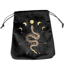 Tree of Life velvet reading deck storage bag for holding tarot cards, maintaining deck condition, and spiritual reading sessions.