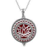 Tree of Life zen diffuser necklace pendant for essential oil use during meditation, calming rituals, and balanced daily living.