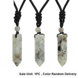 Trendy Natural Stone Wolf Tooth Pendant necklace for gemstone-inspired fashion, layered accessorizing, and everyday styling.