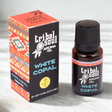 Bottle of Tribal Soul Aroma Oil White Copal displayed for home fragrance, aromatherapy, and relaxation.