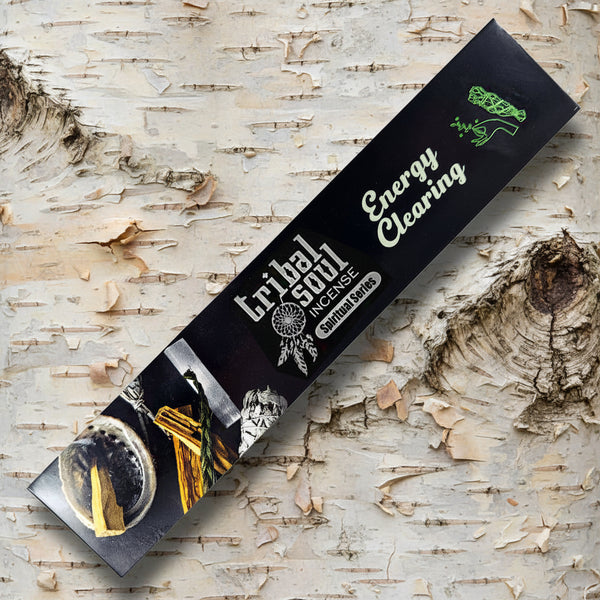 Tribal Soul Energy Clearing Incense Sticks with ceramic holder - Spiritual Series