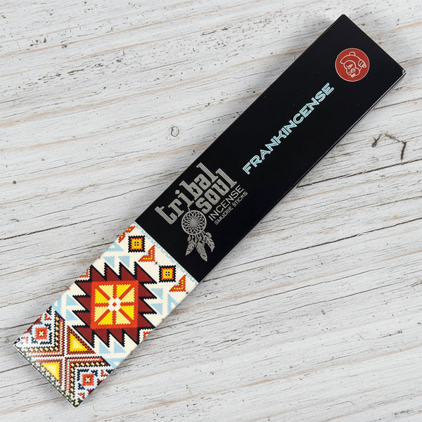 Tribal Soul Frankincense Incense Sticks - spicy resinous Boswellia aroma