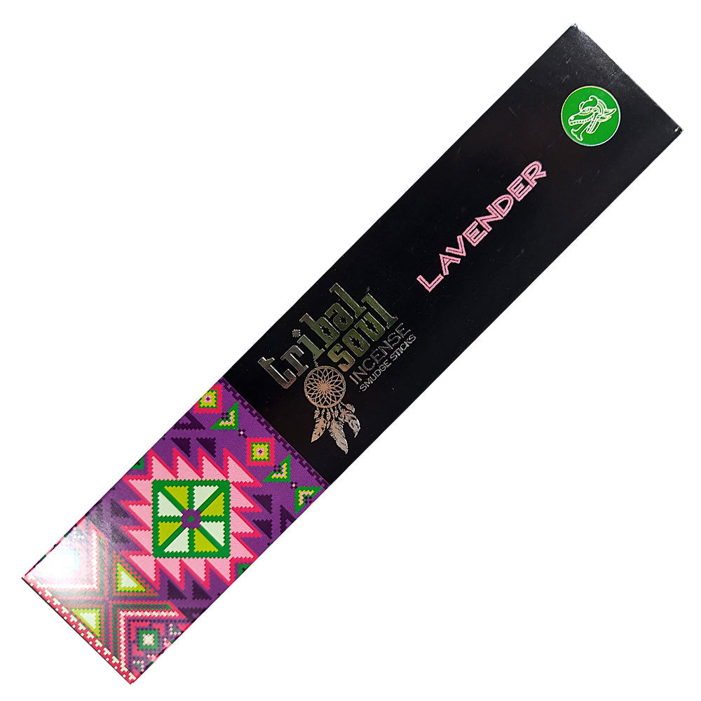 Tribal Soul Lavender Incense Sticks - sweet floral herbaceous aroma