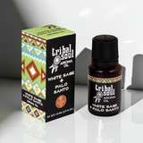 Tribal Soul White Sage and Palo Santo aroma oil shown in a bottle for calming scent and aromatic use.