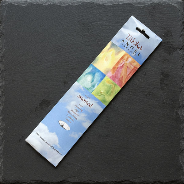 Triloka Angel Incense Assorted Pack for meditation, prayer, and yoga.