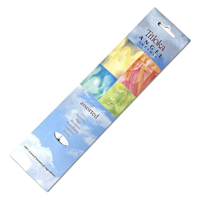Triloka Angel Incense Assorted Pack for meditation, prayer, and yoga.
