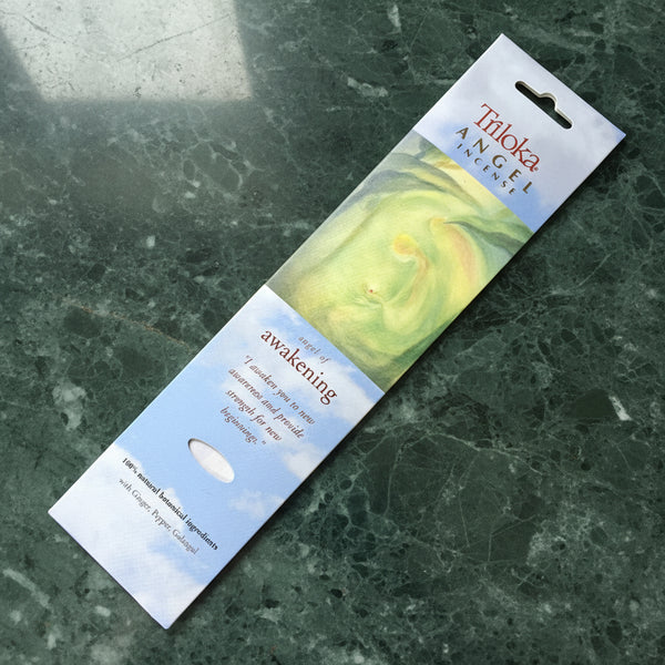 Triloka Angel of Awakening Incense Sticks for meditation, yoga, and prayer.
