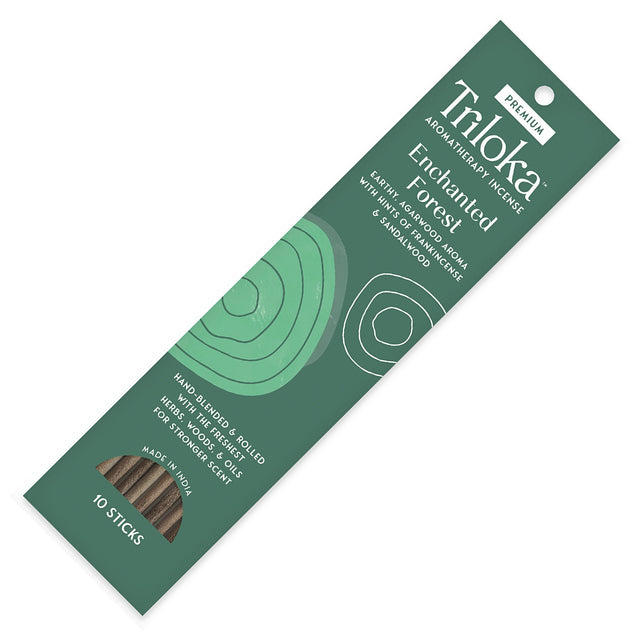 Triloka Enchanted Forest Premium Incense Sticks for meditation, relaxation, and daily ambiance.