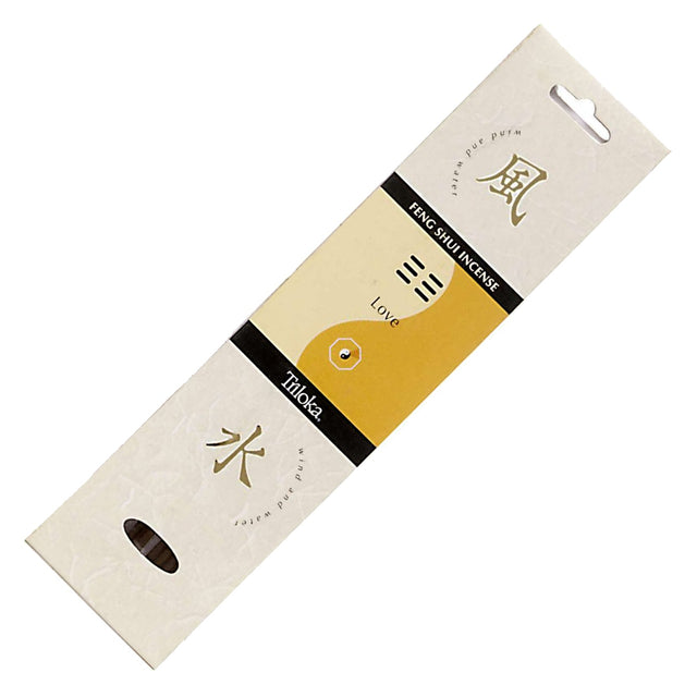 Triloka Feng Shui Love Incense Sticks for meditation, connection, and home harmony.