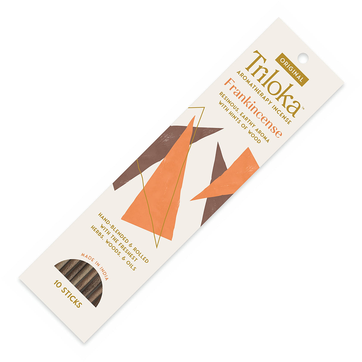Triloka Frankincense Original Incense Sticks for meditation, relaxation, and spiritual practice.