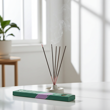 Triloka lavender sandalwood incense stick pack for spiritual rituals, meditation sessions, and home scenting.