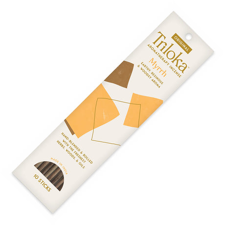 Triloka Myrrh Original Incense Sticks for meditation, grounding, and daily aromatherapy use.