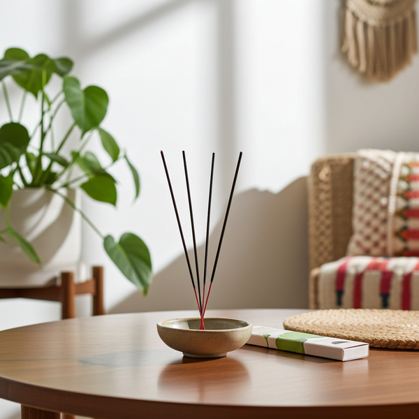 Triloka Patchouli Original incense sticks for home fragrance, meditation, and spiritual cleansing.